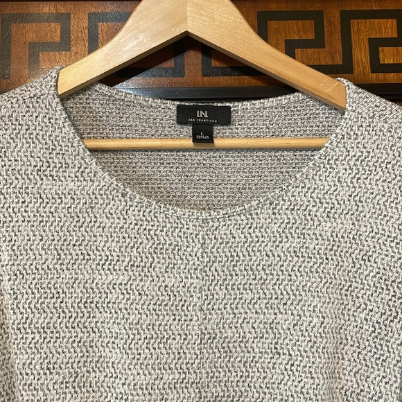 I.N. San Francisco Girls/Juniors Size Large casual gray long sleeve sweater - Picture 5 of 9